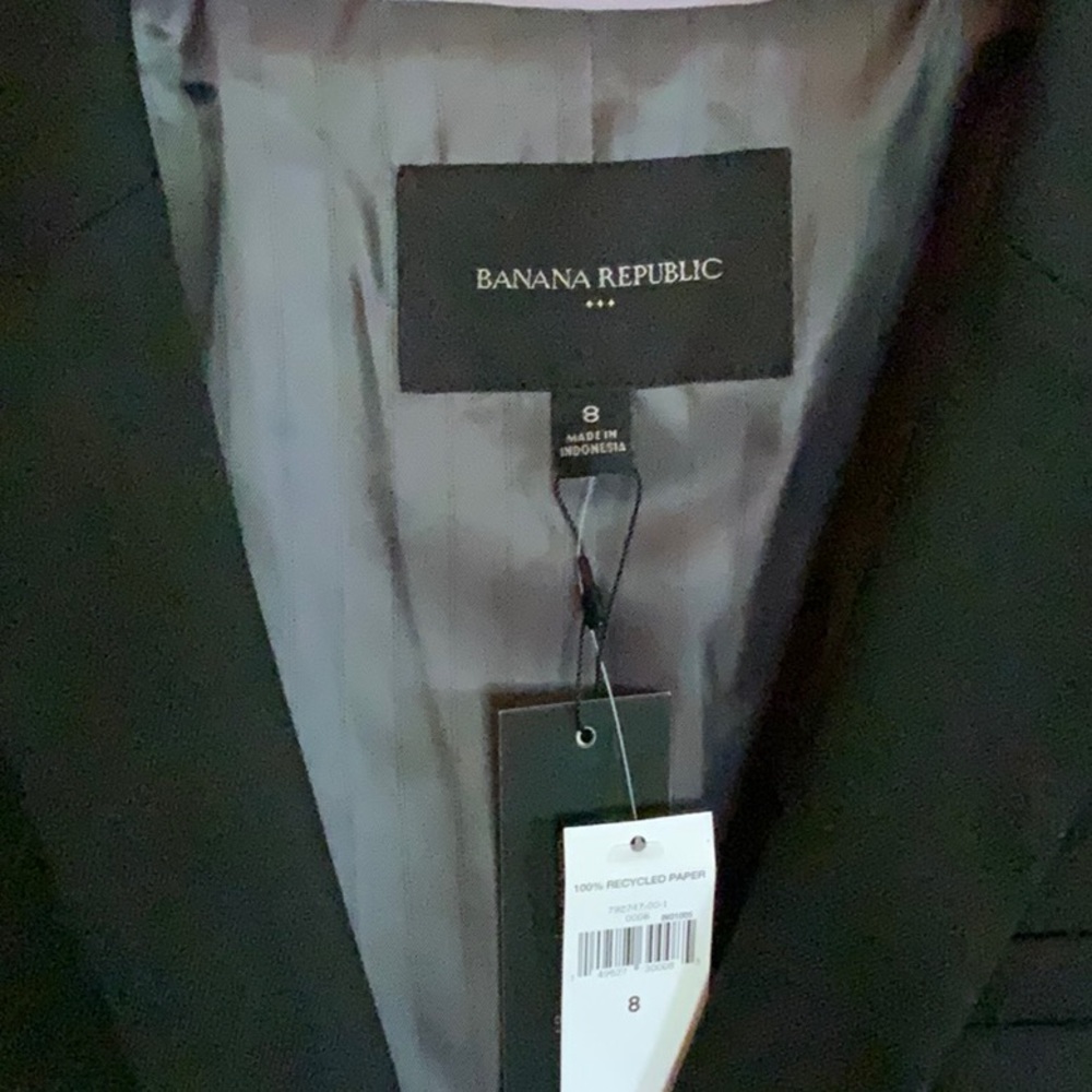 Banana Republic machine washable blazer.